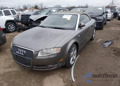2008 Audi A4 2.0T from USA, damaged, VIN WAUDF48H48K009489